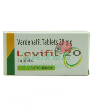 樂威壯 Levifil 20mg|印度學名藥丨強效持久,讓每次親密體驗更加完美