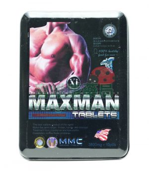 美國 Maxman 增大丸 藥錠加強版|陰莖增大、持久力提升,男性魅力全面升級