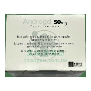Androgel 男性睪酮補充凝膠 | 重拾健康與自信的完美選擇