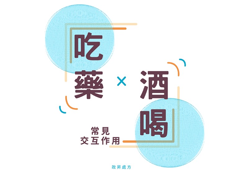 禁忌七：不可飲酒前後服藥