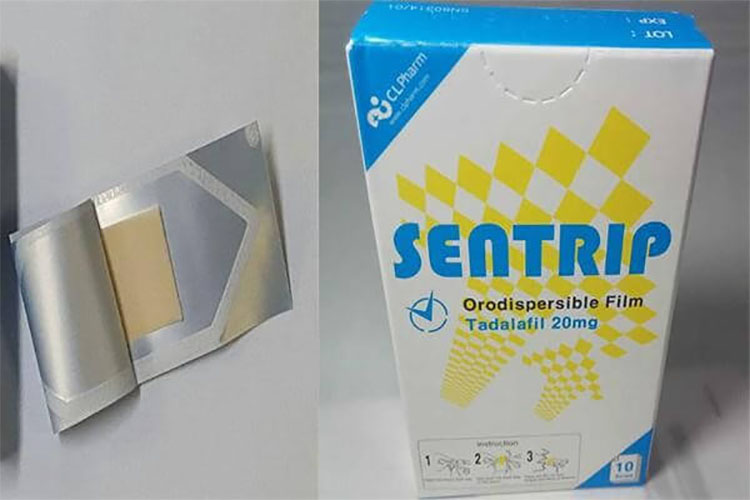 正確服用Sentrip口溶膜的步驟 正確服用Sentrip口溶膜的步驟